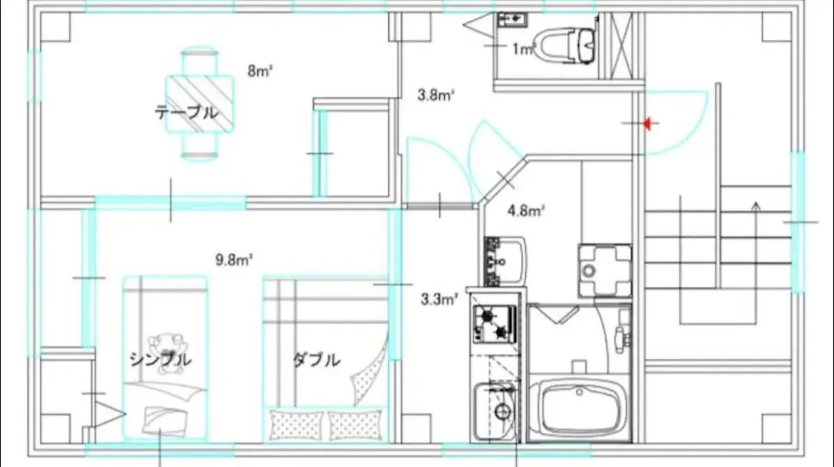Ginza 301,Tsukiji 3 Mins,Tsukiji Market Apartment Tokyo